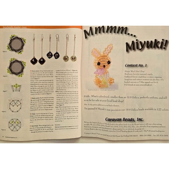 Beadwork Magazine April May 2008 Great Spring Bracelets - Picture 5 of 16